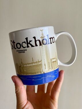 Starbucks 2015 Global Icon Series Mug Stockholm Sweden 16oz